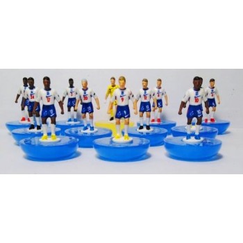Subbuteo Andrew Table Soccer England EURO 2020 on Classic Hasbro Bases 